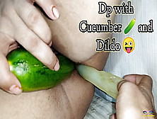 Anal Dp From Behind To Vagina With Cucumber And Dildo Attractive And Extreme Big Breasted Woman Chubby Youngster Rough Fuck In U