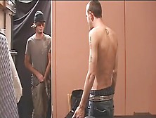 Gay Cum Eating,  Dark Haired,  Throat Fucking Hd Gay Movie