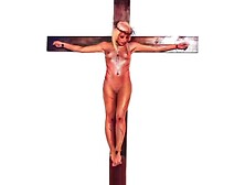Female Jesus Crucified Naked Canadian French Audio