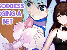 magic show gone a little too far? goddess Aqua licks some serious cock.  Konosuba Aqua ASIAN CARTOON