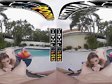 Skinny Petite Blonde Provides Vr Sexual Entertainment