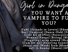 ASMR | So you want a vampire GF? | Fucking you in the vamp club
