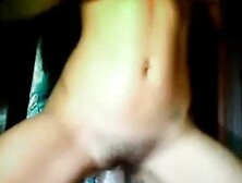 Erotic Solo Play - Black Beauty Uses Dildo to Masturbate