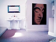 Jasmine Jae and Tamara Grace Use Their Living Toy Ronald