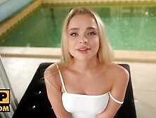 Pov - Alexa Flexy Takes Your Cock In Her Petite Pussy