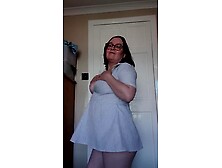 hawt curvy nurse bouncing boobs