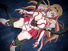 megami being fucked by tentacles in public: Blowjob,  Big Tits & Big Ass Porn