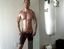 Michael Fitt - Punching Bag Jerk Off