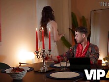 VIP4K.  1st anal drilling by the servant