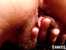 Girl Bating Her Hairy Pussy