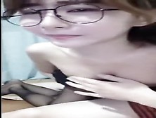 Cute Chinese Glasses Girl Live Fuck 22