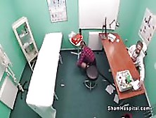 Blonde Cleaning Lady Fucks Doctor