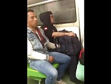 Twink Jerks Off In A Train During Travel