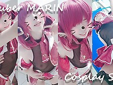 Vtuber Houshou Marin Series Preview Standing Doggy ★If A Lot Of ♥ I'll Post The Full Story ★