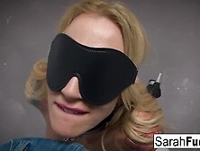 Pov Bj With Blindfolded Milf Hottie Sarah Jessie