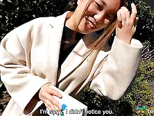 Alice Tukishima comes to visit for her first porn shoot