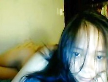 Oriental Naked Young Babe Fingering Her Slit On Webcam