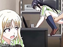 Horny College Beauties In Uniform Have Sex