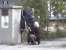 Blowjob On The Street