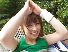 Sexy Japanese Teen Is Having Fun.