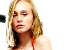 Skinny Blonde Girl Alicia Williams Enjoys Playing With A Vibrator