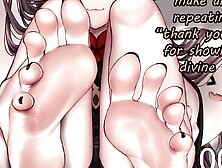 Anime Feet Joi With Hu Tao(Femdom,  Feet,  Edging,  Humiliation,  Domination,  Joi)