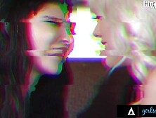 GIRLSWAY - Chanel Camryn Has Romantic Sex With Charming Scarlett Alexis On Piano - SPANISH SUBTITLES