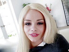 Skinny Elsa Jean looks fragile but she can easily handle the hard sex