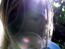 Madison Young In Blonde Climbs Up The Tree For Her Solo Masturbation Session 12 Min (18+)