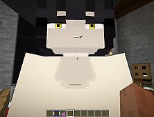 The Jenny Mod Minecraft Lady Dimitrescu And This Babe's Lustful And Desires Her Worthwhile Hunk To Satisfy Her