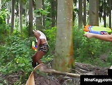 Excited Lesbo Herd Sara Jay,  Maggie Green,  Kayy,  Harmonie Marquis & Lola Fae are playing with their tongues,  fingers & vaginas u