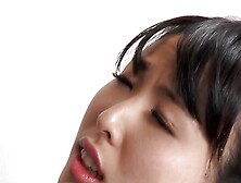 Japanese brunette had oral sex with stepbrother uncensored.