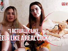 Ersties - Sexy Selvaggia & Daniela Have Hot Lesbian Sex With a Strap On