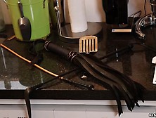 Lesbian mom and stepdaughter anal banged