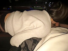 student gives amazing bj in car in parking lot