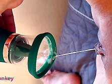 INTENSE FEMALE CLIMAX USING A VIBRATOR