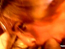 In advance of participating in a sexy and perspired anal,  a vicious brunette hair performs a seductive and dirty bl