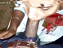 Steamy blow-job romance with Desilover44 and her boyfriend in their cozy room