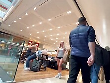 Stalker Cam.  Mall Cunt Mother & Daughter