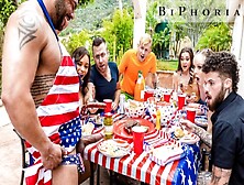 Biphoria - 4Th Of July Sweet Af Bi Orgy