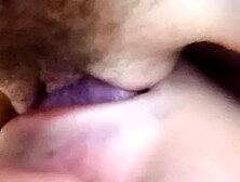 Gentle Cunnilingus for the Sweet Hairy Pussy of the Whore Wife.