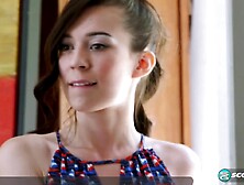 Petite Ariel Grace Gets Fucked Every Way By an Older Guy - Ariel Grace and Donnie Rock - 18eighteen