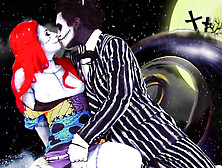Sexy Joanna Angel in A nightmare before Christmas XXX parody