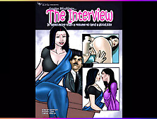 Savita Bhabhi Episode 8 - The Interview - Indian 3D Porn Comics