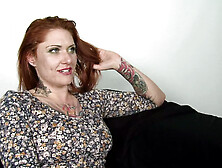 Tattooed Redhead Gets Fisted