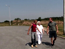 We All Love A Mature Plumper Getting The Car