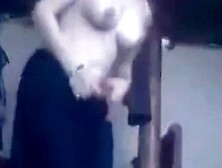 Pakistani Cute Sexy Girl Rubbing Her Clean Pussy N Showing Tits To Lover.