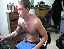 Scorching Hetero Marine & His Buddy Jerkink Session