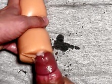 Playing with my cunt toy with bawdy talk