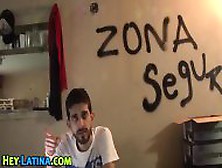 Pov Teen Latina Sprayed